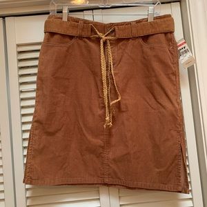 NEW! Roxy Jean Jolie Corduroy Skirt, size 7